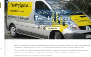 New website design for Tech My Space